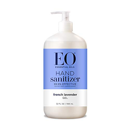 EO Hand Sanitizer Gel- French Lavender, 32 Ounce