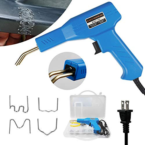 Plastic Welding Machine Car Bumper Repair Kit, 50W Hot Stapler Handy Plastics Welders Garage Tools Hot Staplers Welding Repairing Machine, Repairing Machine Stapler Welding Tool