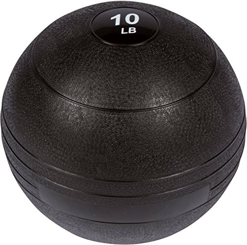Trademark Innovations Exercise Slam Medicine Ball, Black, 10 lb