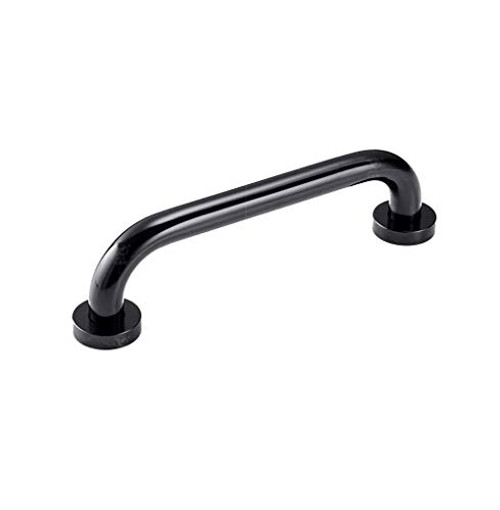 Bathroom Grab Handrail Safety Handrail Towel Rack Bathroom Grab Bar Rail Support Handle for Bathtub Toilet Elderly Anti Slip Armrest Shower Aids for Indoors Outdoors -Color - Black, Size - 51cm- grab