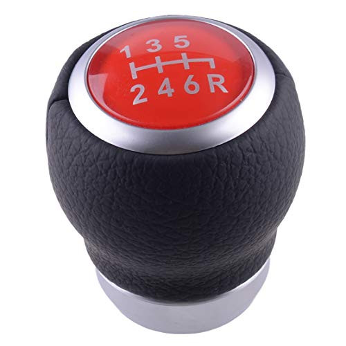 CITALL 6 Speed Gear Shift Stick Knob Fit for Subaru Impreza WRX STI 2009-2018