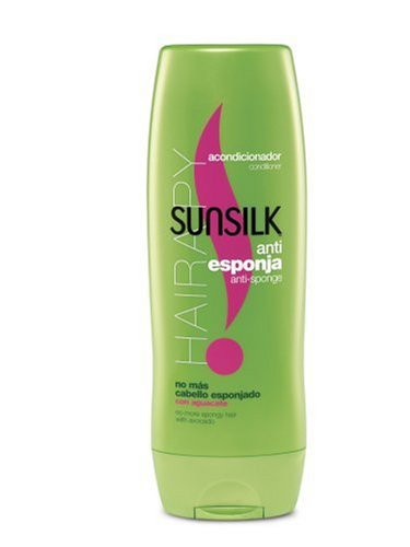 Sunsilk Anti-Esponja con Aguacate, Conditioner, 12-Ounce Bottles -Pack of 6-
