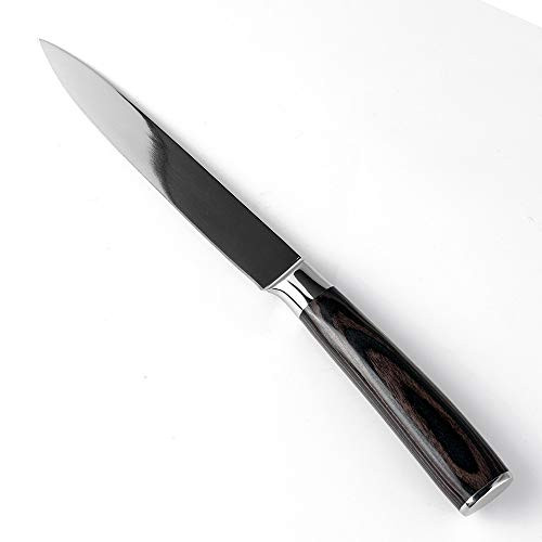 Meat Cleaver, Cleaver Knife, 5.5" Inch Utility Knives 7CR17Mov Stainless Steel Japanese Chef Knife Meat Cleaver Kitchen Accessories Wood Chef Knife, Paring Knife