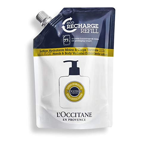 L'Occitane Shea Verbena Hands and Body Extra-Gentle Lotion Refill, 10.10 Fl Oz L'Occitane Shea Verbena Hands and Body Extra-Gentle Lotion Refill, 10.10 Fl Oz