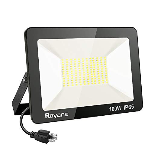 100W LED Flood Light, 10000LM Super Bright Security Light,IP65 Waterproof Outdoor Work Light,6000K Daylight White Floodlight for Basketball Court,Yard, Garden, Playground, Lawn 100W LED Flood Light, 10000LM Super Bright Security Light,IP65 Waterproof Outdoor Work Light,6000K Daylight White Floodlight for Basketball Court,Yard, Garden, Playground, Lawn