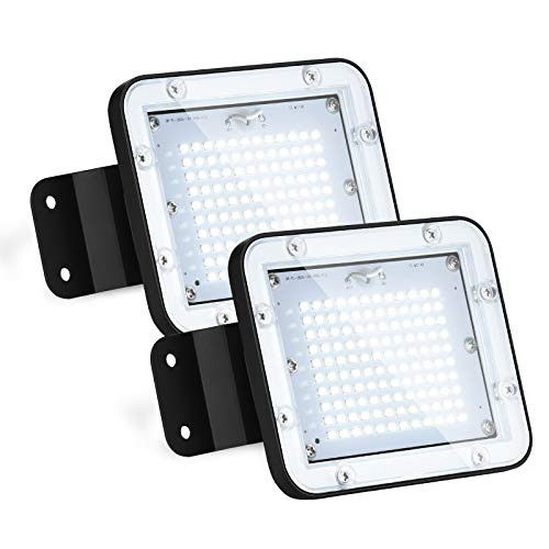 DuuToo -2Pack- 35W LED Flood Light, 3800lm Super Bright Security Lights, IP66 Waterproof Outdoor Flood Light, 6000K Daylight White Floodlight for Yard, Garden, Playground, Basketball Court DuuToo -2Pack- 35W LED Flood Light, 3800lm Super Bright Security Lights, IP66 Waterproof Outdoor Flood Light, 6000K Daylight White Floodlight for Yard, Garden, Playground, Basketball Court