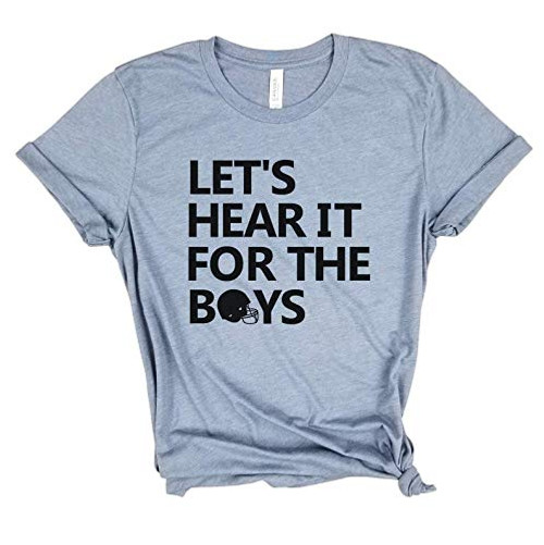Let's Hear it for the Boys- Football Tshirt, I love Football, Game Day Shirt, Laces, Football Sunday Shirt, Football Season, Sunday Funday, sorority game day shirt Let's Hear it for the Boys- Football Tshirt, I love Football, Game Day Shirt, Laces, Football Sunday Shirt, Football Season, Sunday Funday, sorority game day shirt