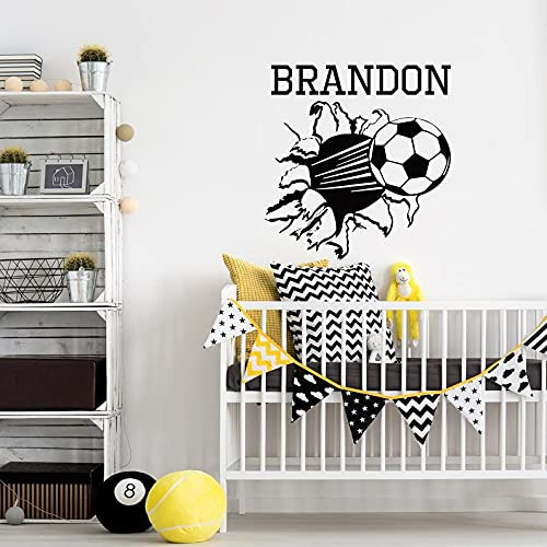 Soccer Name Wall Decal - Personalized Soccer Name Sticker, Personalized Sports Wall Decal, Soccer Boys Room Decor, Custom Sports Kids Room, Art Decals Wall Decor Soccer Name Wall Decal - Personalized Soccer Name Sticker, Personalized Sports Wall Decal, Soccer Boys Room Decor, Custom Sports Kids Room, Art Decals Wall Decor