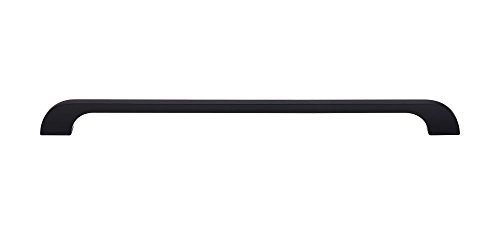 Top Knobs TK46BLK Sanctuary Collection 12 Inch Neo Pull, Flat Black