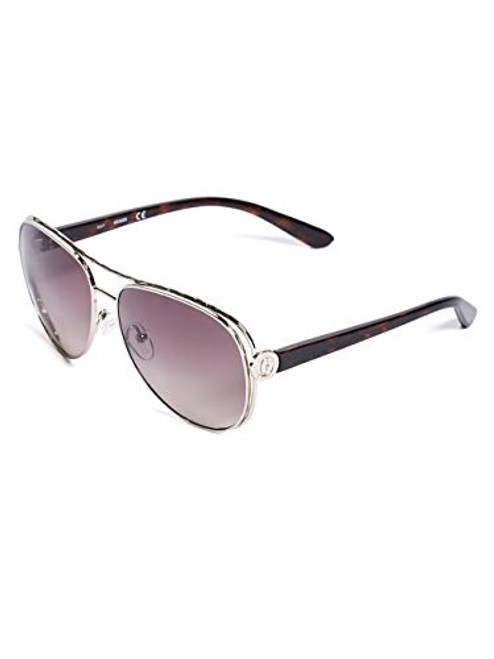 GUESS Factory Women's Tinted Aviator Sunglasses