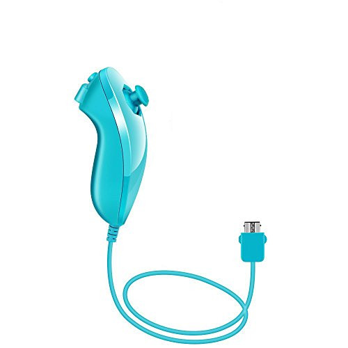 Gamechoices A01 Wii Nunchuck Controller for Nintendo Wii Wii U-Blue