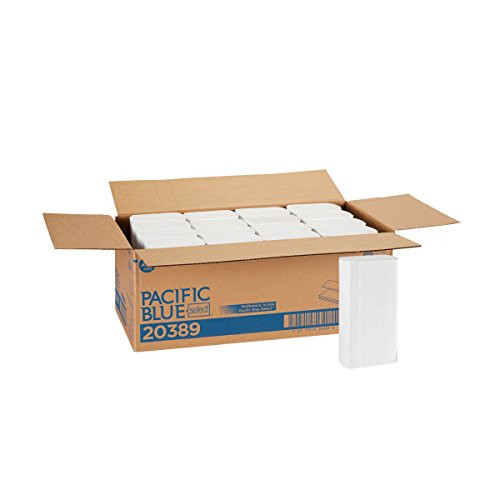 Pacific Blue Select Multifold Paper Towels by GP PRO -Georgia-Pacific-, 20389, 250 Paper Towels Per Pack, 16 Packs Per Case Pacific Blue Select Multifold Paper Towels by GP PRO -Georgia-Pacific-, 20389, 250 Paper Towels Per Pack, 16 Packs Per Case