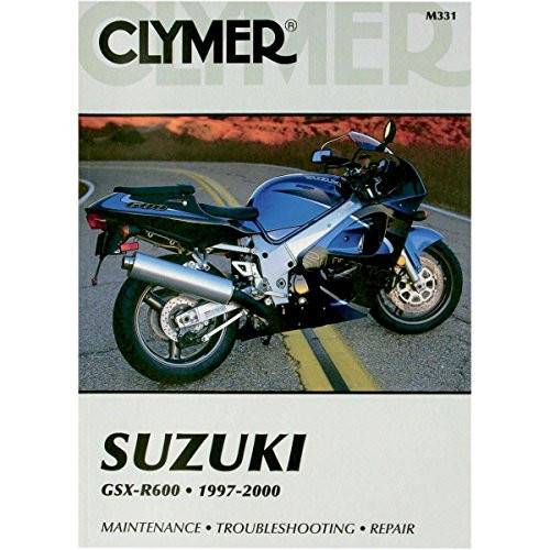 Clymer Repair Manual for Suzuki GSX-R600 GSXR-600 97-00 Clymer Repair Manual for Suzuki GSX-R600 GSXR-600 97-00