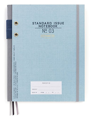 DesignWorks Ink Standard Issue Bound Personal Journal, Blue
