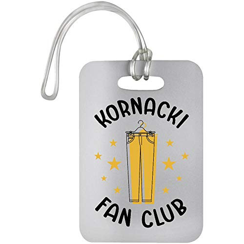Steve Kornacki Fan Club Map Daddy Charthrob Luggage Bag Tag