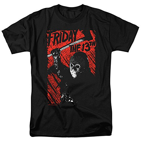 Popfunk Friday The 13th Movie Jason Lives T Shirt  and  Stickers -Medium-