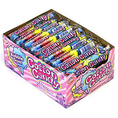 Dubble Bubble Gum Balls Cotton Candy 25C, 36 Count -GUM - CHANGE MAKER-