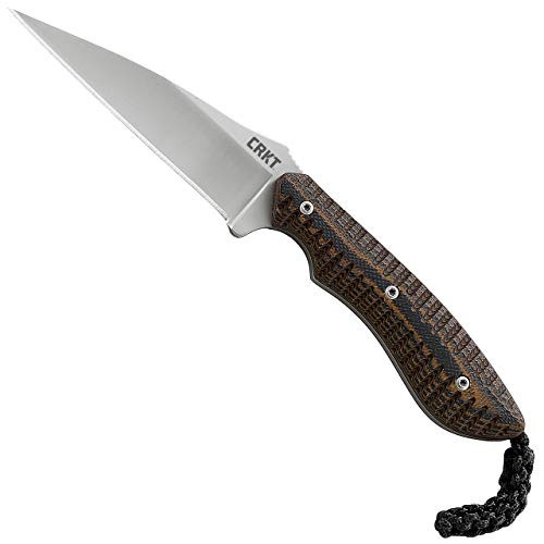CRKT S.P.E.W. EDC Fixed Blade Knife with Sheath- Compact Utility Neck Knife, Bead Blast Blade, Textured G10 Handle, Nylon Sheath, Belt Loop 2388 CRKT S.P.E.W. EDC Fixed Blade Knife with Sheath- Compact Utility Neck Knife, Bead Blast Blade, Textured G10 Handle, Nylon Sheath, Belt Loop 2388