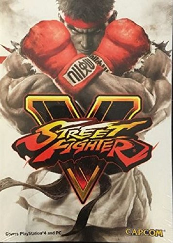 Prima Street Fighter V Official Mini Edition Guide Covers PS4 and PC
