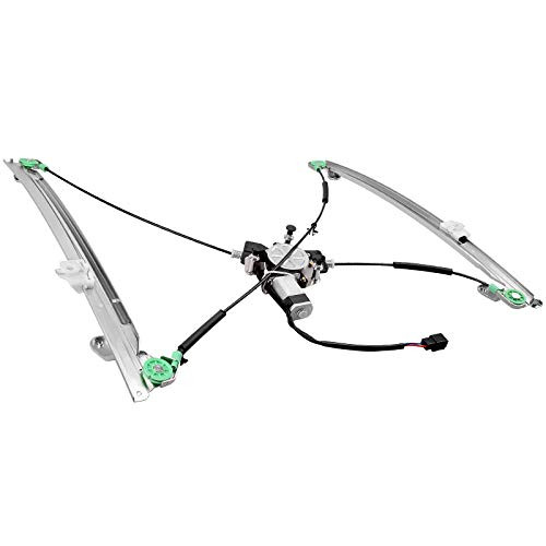 YITAMOTOR Front Passenger Side Power Window Regulator w/Motor Compatible with 2001-2003 Chrysler Town  and  Country, Dodge Caravan