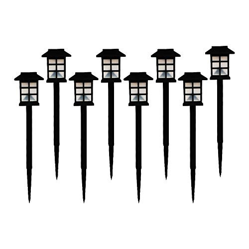 BIGTREE 8 Pack Solar Pathway Lights Outdoor, Waterproof Outdoor Solar Lights for Garden, Landscape, Path, Yard, Patio, Driveway, Walkway BIGTREE 8 Pack Solar Pathway Lights Outdoor, Waterproof Outdoor Solar Lights for Garden, Landscape, Path, Yard, Patio, Driveway, Walkway