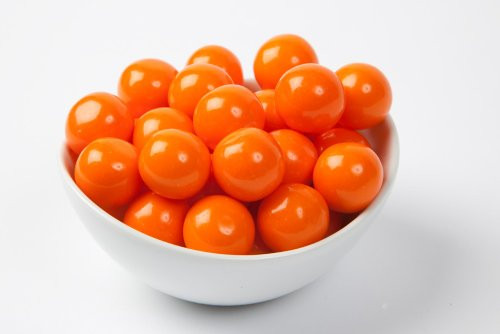 Orange Gourmet Gumballs -4 Pound Bag-