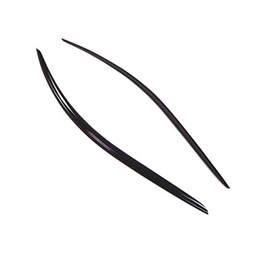 Tuningpros WD2-419 Outside Mount Window Visor Deflector Rain Guard Dark Smoke, 2 Pcs Set Compatible With 2000-2005 Toyota Celica