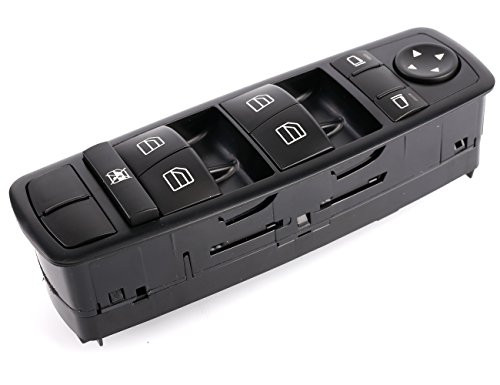 Bapmic 2518300090 2518200110 Front Left Power Window Switch Compatible with Mercedes-Benz W164 GL320 GL350 GL450 ML350