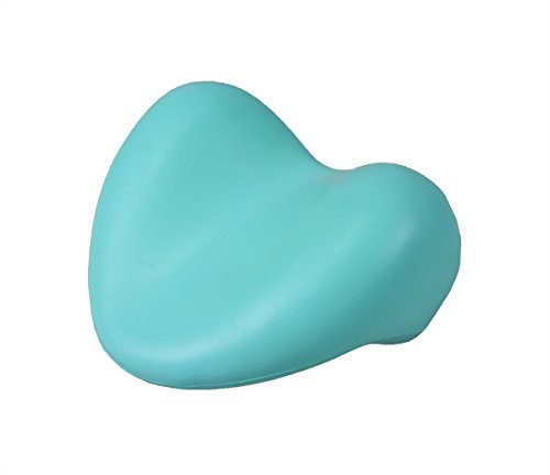 ObboMed HB-1100 Luxury Waterproof Ergonomically Contoured Heart-Shape Head and Neck Support Bath Pillow for Bathtub, Hot Tub, Jacuzzi, Whirlpool, Home Spa Tub