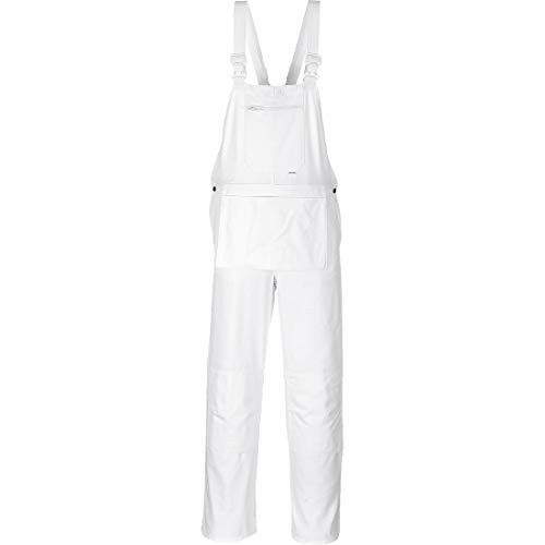 Portwest S810 Medium Bolton Painters Bib Overall44- White - Regular
