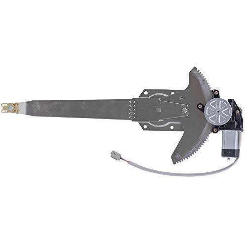 Brock Replacement Passengers Front Power Window Lift Regulator with Motor Assembly Compatible with 1981-1996 F150 Pickup Truck F6TZ1523208AA