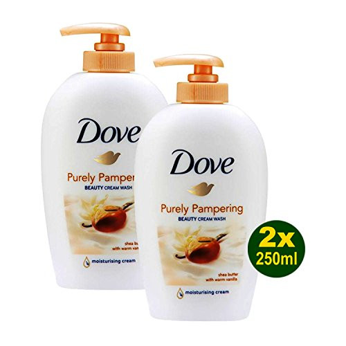 Dove Shea Vanilla Hand Soap 250 Ml - 8.45 OZ -Pack of 2-