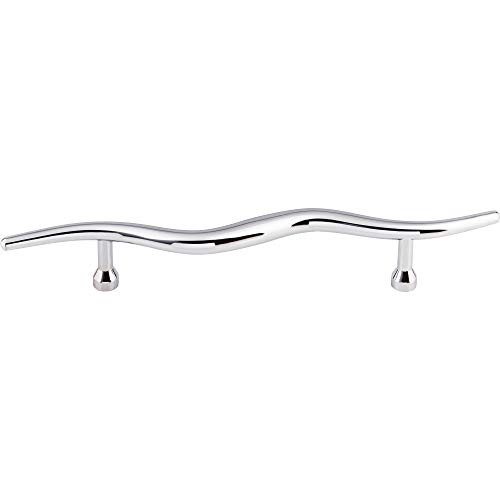 Top Knobs M854-7 Nouveau 7 Inch Center to Center Bar Appliance Pull, Brushed Polished Chrome