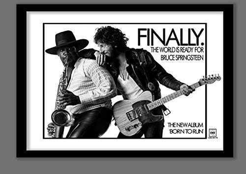 Bruce Springsteen Born to Run Promo Poster Gift Poster for Fan Poster Home Art Wall Posters -No Framed- Bruce Springsteen Born to Run Promo Poster Gift Poster for Fan Poster Home Art Wall Posters -No Framed-