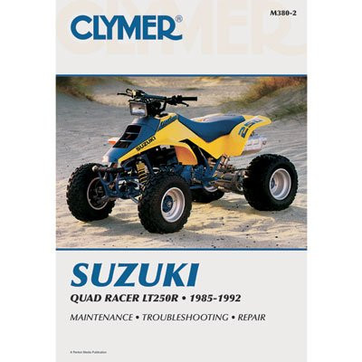 Clymer Repair Manuals for Suzuki LT250R QUADRACER 1985-1992