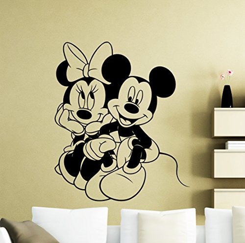 Mickey Mouse Wall Decal Cartoon Disney Vinyl Sticker Home Nursery Room Interior Art Decoration Any Kids Girl Boy Room Mural Waterproof Vinyl Sticker -396xx- Mickey Mouse Wall Decal Cartoon Disney Vinyl Sticker Home Nursery Room Interior Art Decoration Any Kids Girl Boy Room Mural Waterproof Vinyl Sticker -396xx-