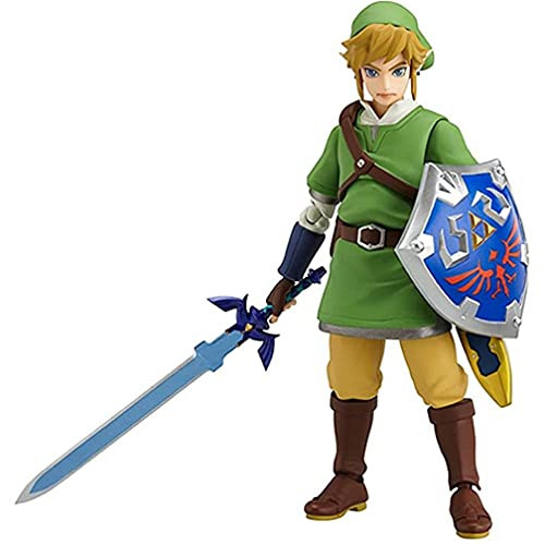 Game The Legend of Zelda- Skyward Sword Link Figma Action Figure PVC Toy Collectible Statue for Fans -Link-