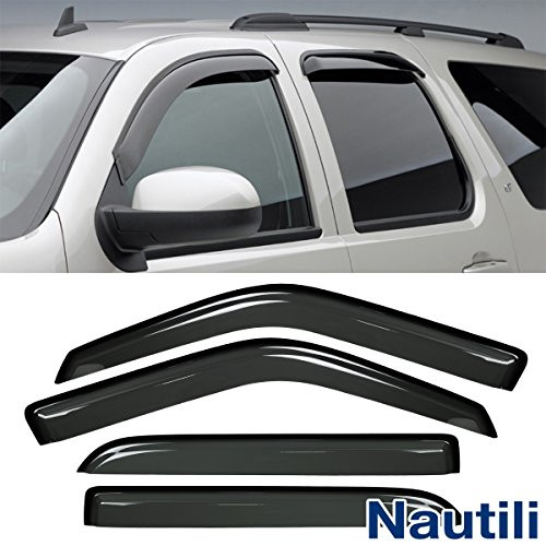 Laprive Auto 4pcs Side Window Deflectors Window Visors for 97-13 Expedition Sun/Rain Guard Vent Visor