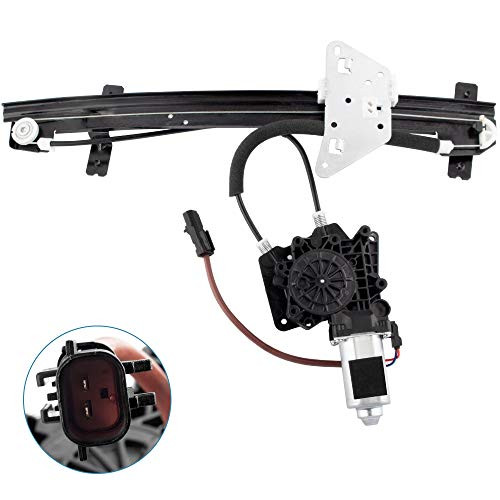 BOXI 741-648 5066430AA Front Right Passenger Side Power Window Regulator with Motor Replacement for Dod-ge Dakota Quad Cab 2000 2001 2002 2003 2004 / Durango 1998 1999 2000 2001 2002 2003 5066430AB