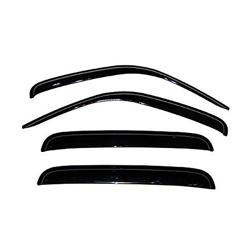 CBX Auto 4pcs for 02-07 Jeep Liberty Sun Rain Guard Vent Shade Deflector Window Visors