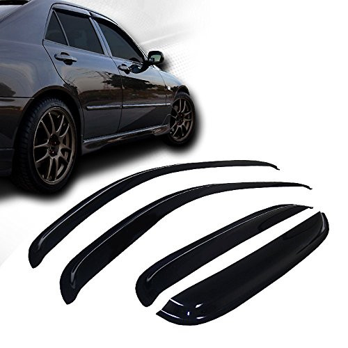 Laprive Auto 4pc Fit 07-14 Tahoe/Yukon Smoke Sun/Rain Guard Vent Shade Window Visor