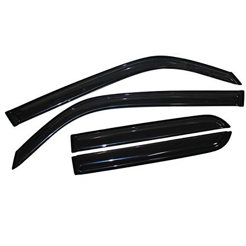 CBX Auto 4pcs for 2010-2019 4Runner Sun Rain Guard Vent Shade Window Visor