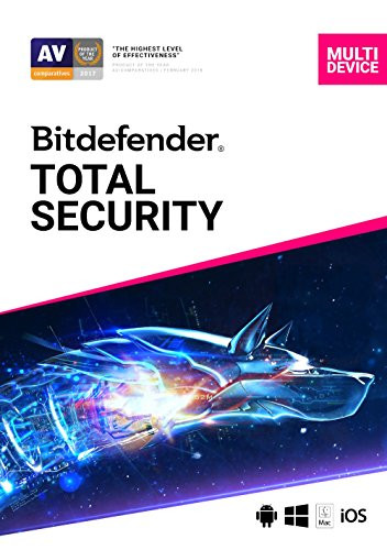 Bitdefender Total Security - 5 Devices - 2 year Subscription - PC/Mac - Activation Code by email