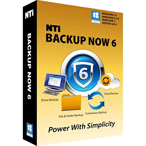 NTI Backup Now PRO 6 -1-PC- - The "Best Buy" Award-winning Backup Software - Available in Download and CD-ROM