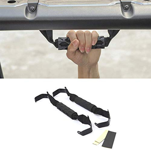 Steel Front Grab Handles for Jeep 2018-2021 Wrangler JL JLU - Set of 2