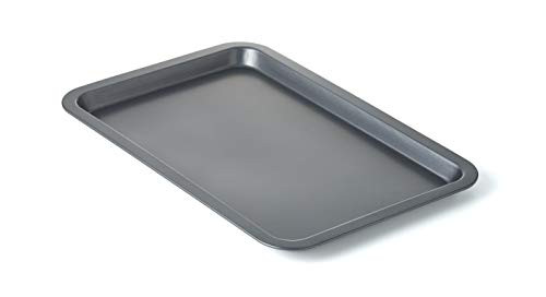 Betty Crocker Nonstick Size Baking Non-Stick Coating. Dishwasher Safe Half Cookie Sheet, 17.5"x11.5" Charcoal