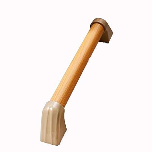 NAN Liang- Wooden Grab Bar Bathroom Rails for Bath and Showers for Disabled and Elderly Waterproof Anti-Slip Safety Support Handrail for Stairs and Corridor -Size - 50cm-