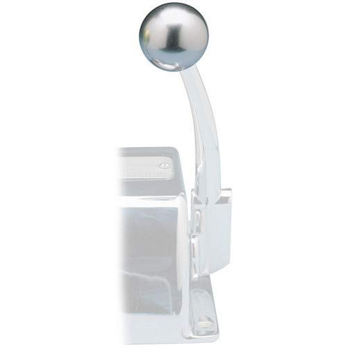 'Rupp" Control Knob Silver For Morse Controls -3/8-24 Thread-