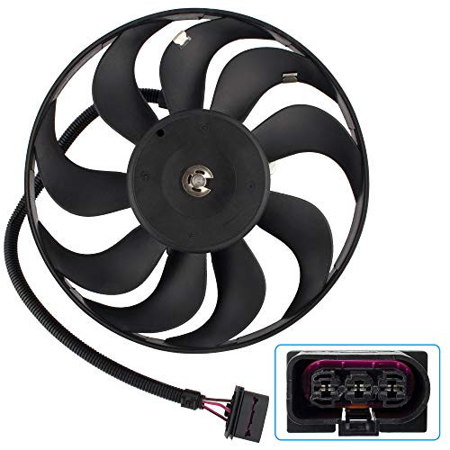 BOXI Engine Cooling Right/Passenger Side Fan Motor for Audi TT 2000-2002 / Audi TT Quattro 2000-2006 / Volkswagen Beetle 1998-2006 / VW Golf 1999-2006 / VW Jetta 1999-2005 / 1C0959455C 1J0959455M BOXI Engine Cooling Right/Passenger Side Fan Motor for Audi TT 2000-2002 / Audi TT Quattro 2000-2006 / Volkswagen Beetle 1998-2006 / VW Golf 1999-2006 / VW Jetta 1999-2005 / 1C0959455C 1J0959455M