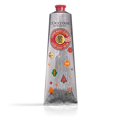 L'Occitane 5 percent Shea Butter Festive Garden Light Hand Cream, 3.3 oz
